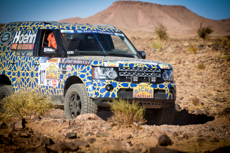 What a wrap job! (Image: Rallye Aicha des Gazelles)